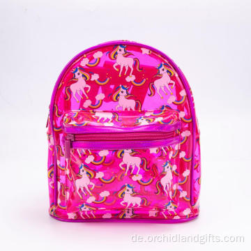 Pink Kinder gedruckte kleine Tasche